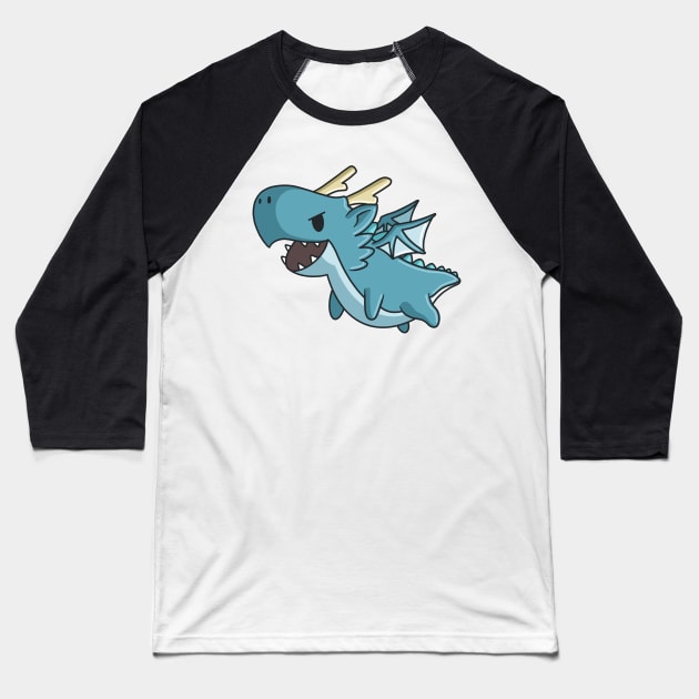 Dragon Baseball T-Shirt by Israelement